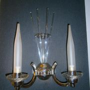 Art deco period, pair of wall sconces