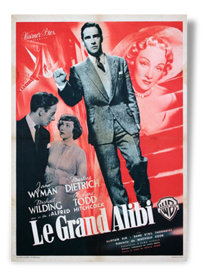 Affiche cinéma ancienne vintage