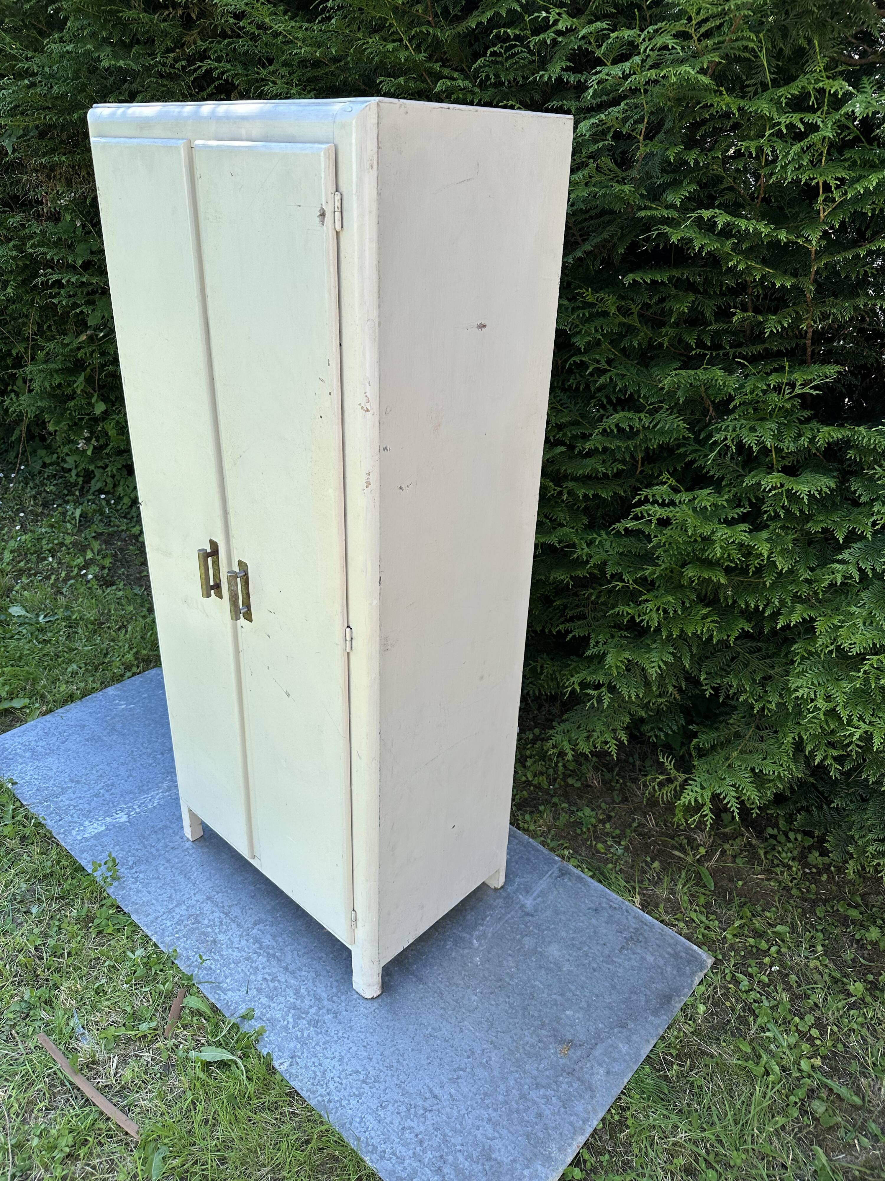 Parisian style wooden wardrobe