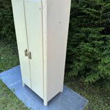 Parisian style wooden wardrobe