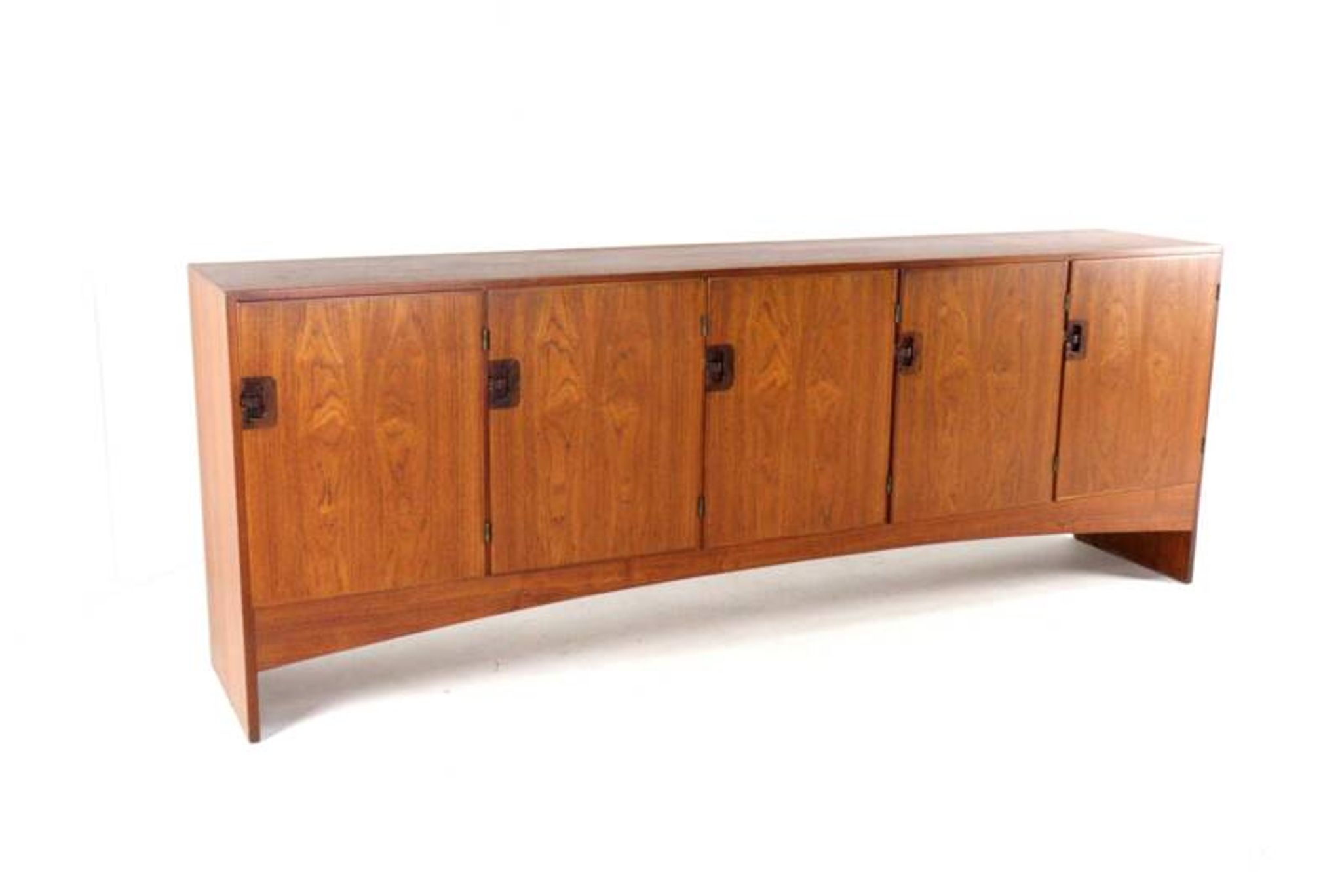 Jacob Hermann for Randers Møbelfabrik sideboard model 2064  248 cm Restored