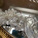 Large Venetian mirror Murano glass