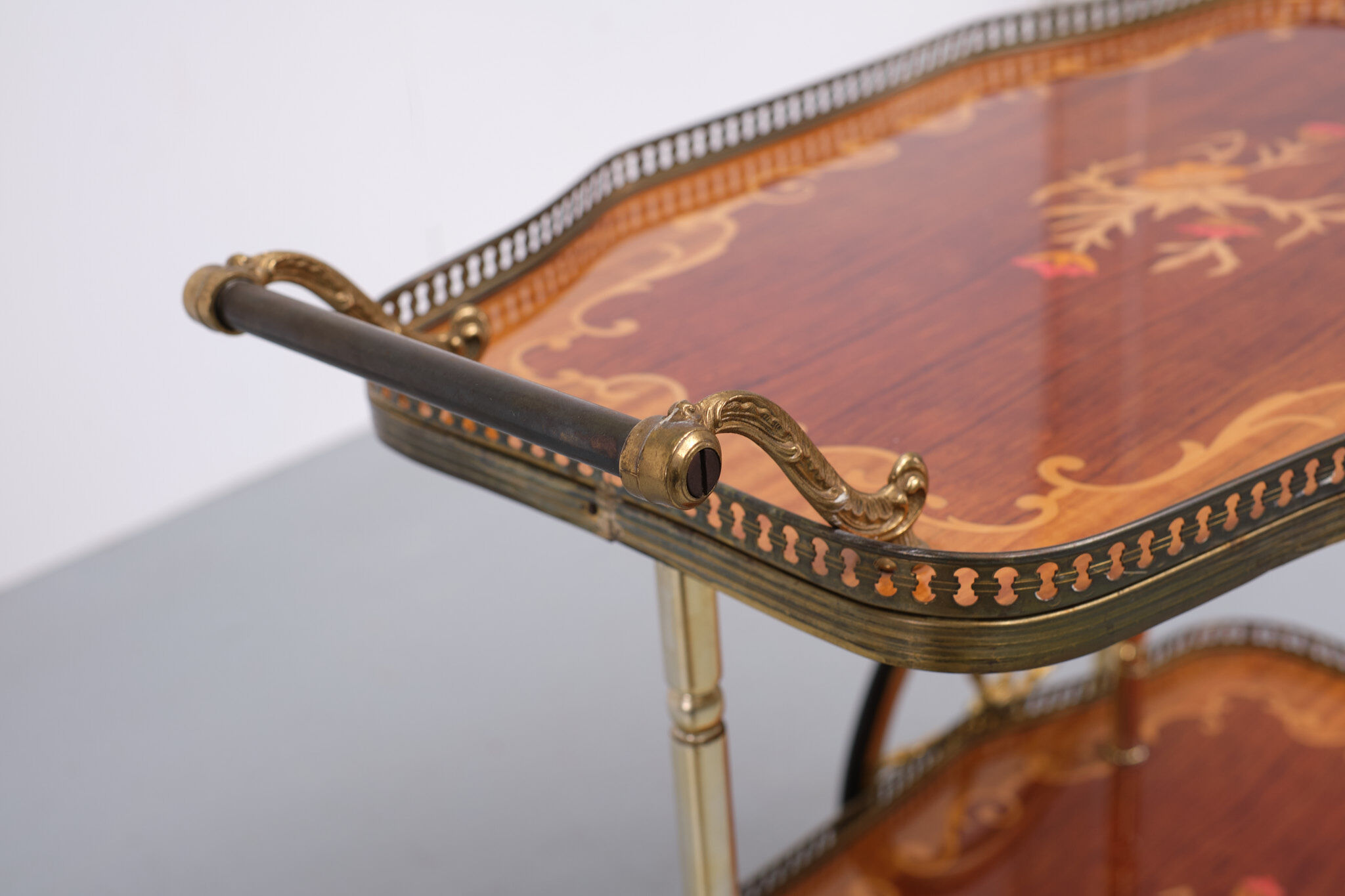 Vintage italian bar trolley, 1970s, italy