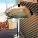 Vintage style all-chrome lamp