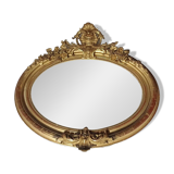 Miroir ovale Napoléon III