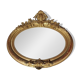 Napoleon III oval mirror