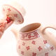 Laura Ashley powder pink teapot and its small flowers