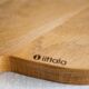 Serving platter in oak by Alvar Aalto for Iittala