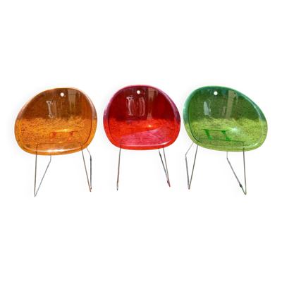 3 chaises Pedrali Gliss 921