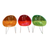 3 chaises Pedrali Gliss 921