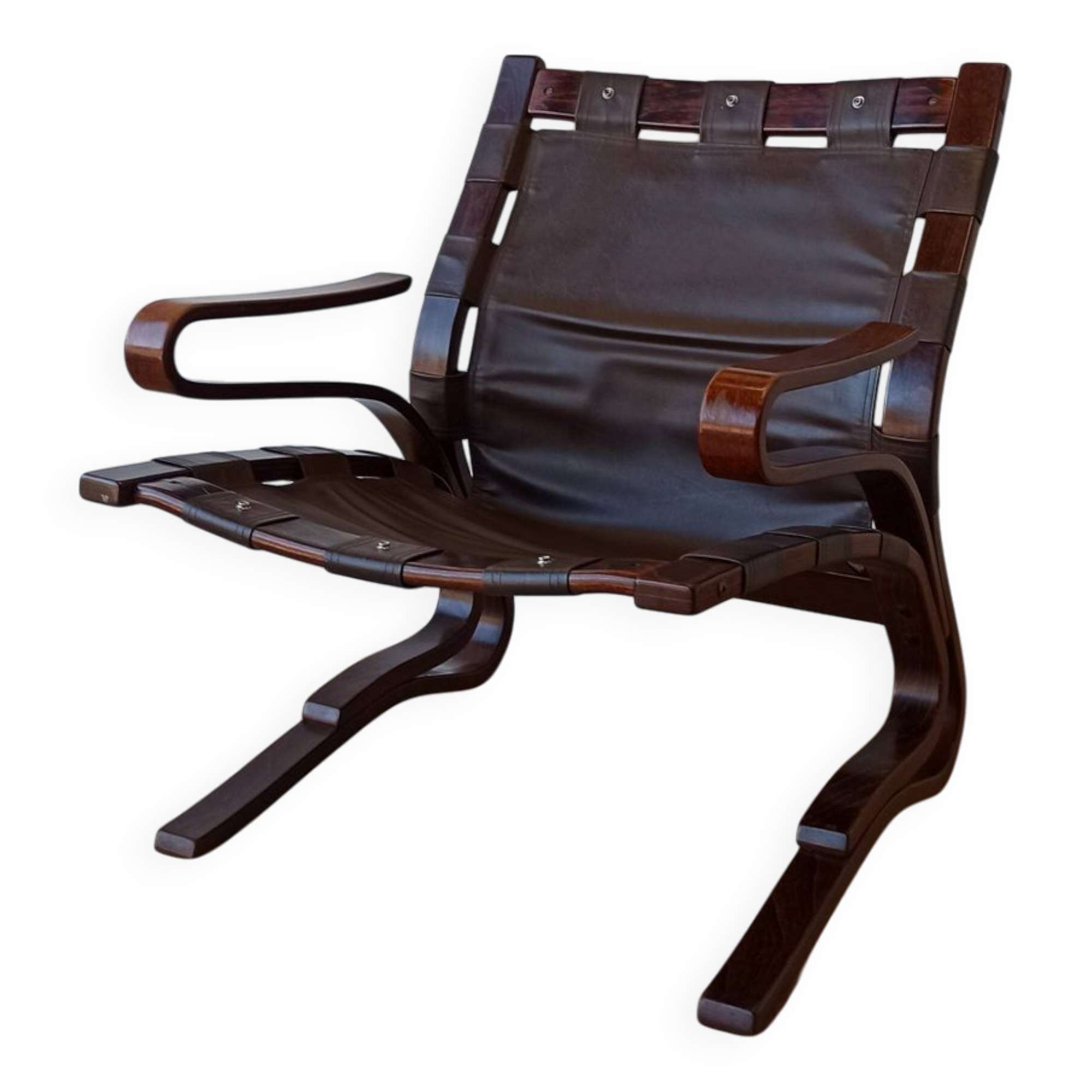 Scandinavian  Lounge Chair by Oddvin Rykken, 1960s.