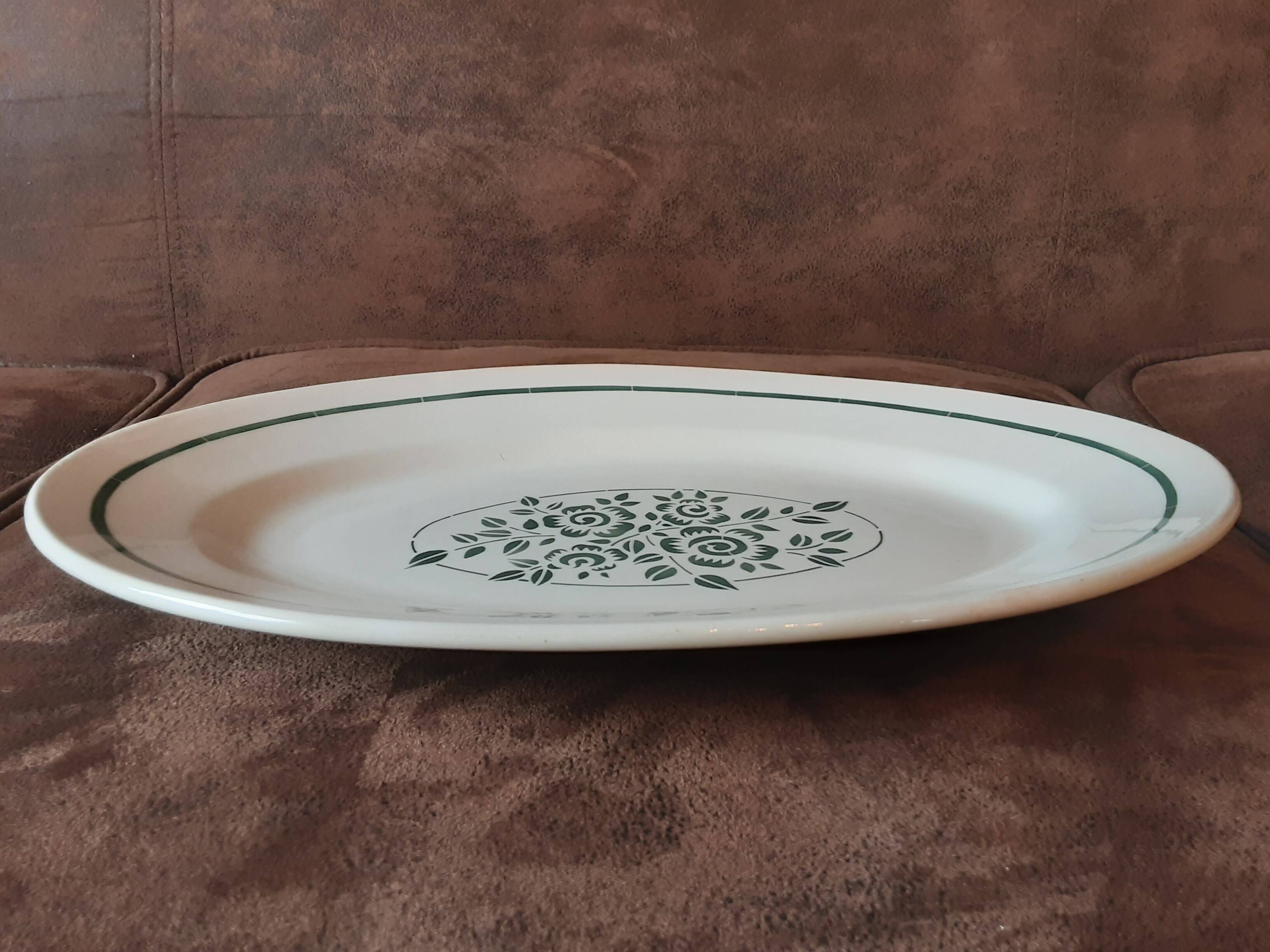 Plat ovale HBCM Clairette