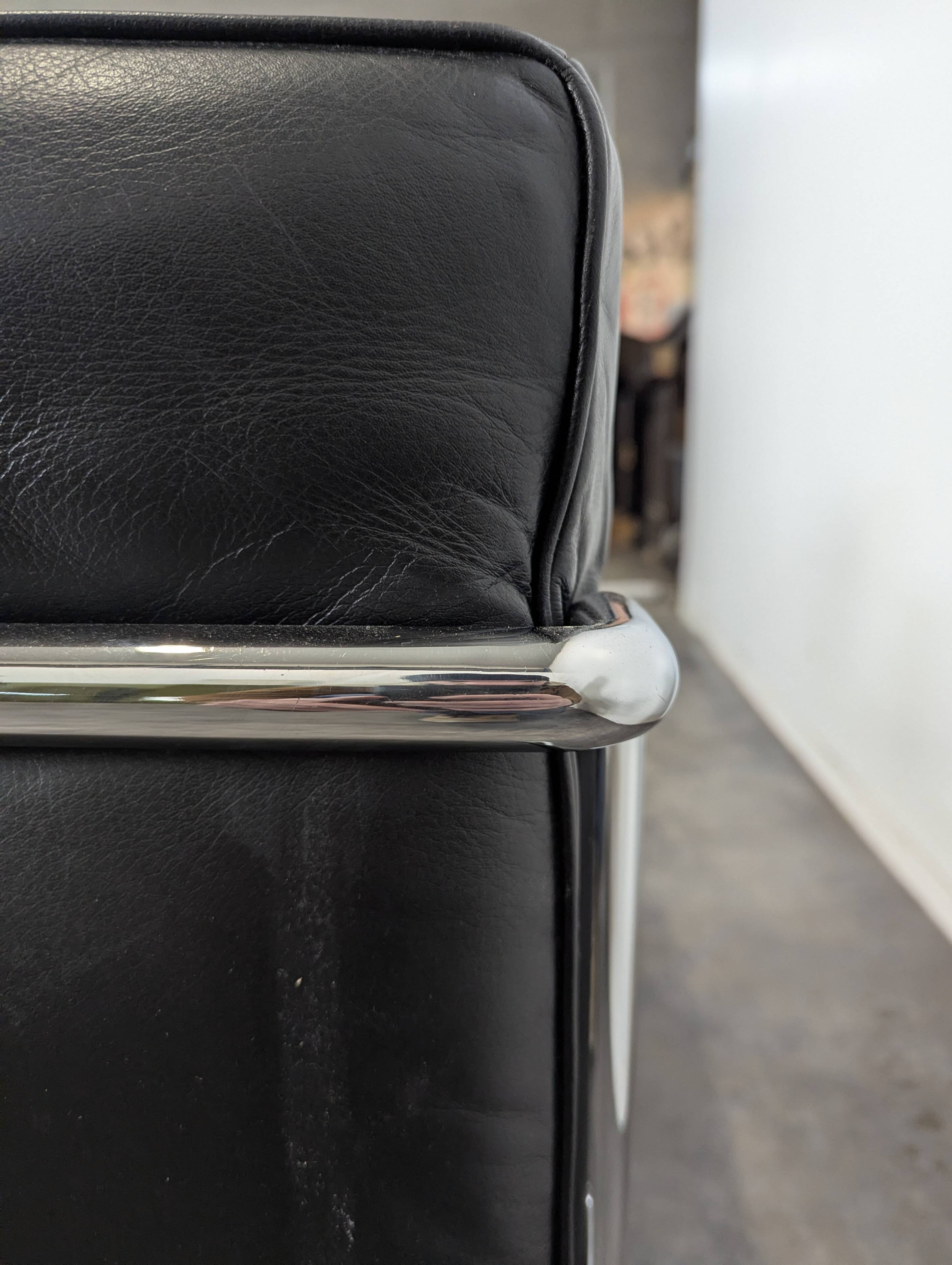 LC3 armchair by Le Corbusier and Charlotte Perriand for Cassina