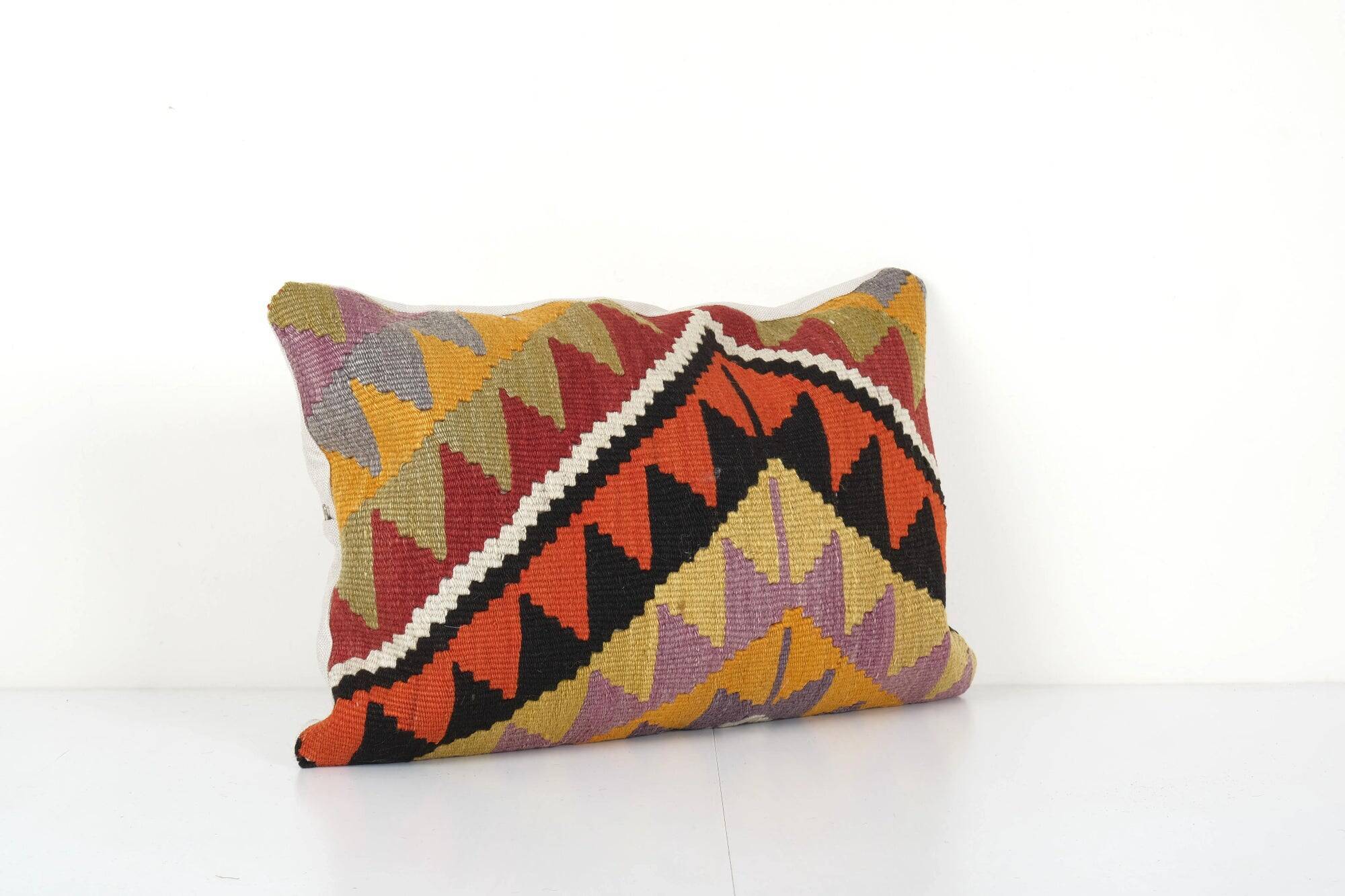 Vintage kilim cushion cover 41x61 cm