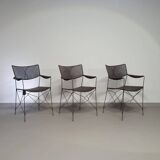 Beautiful dining set designed by Yuzuru Yamakawa. The chairs and table are