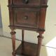 Rosewood bedside table in Louis XVI style