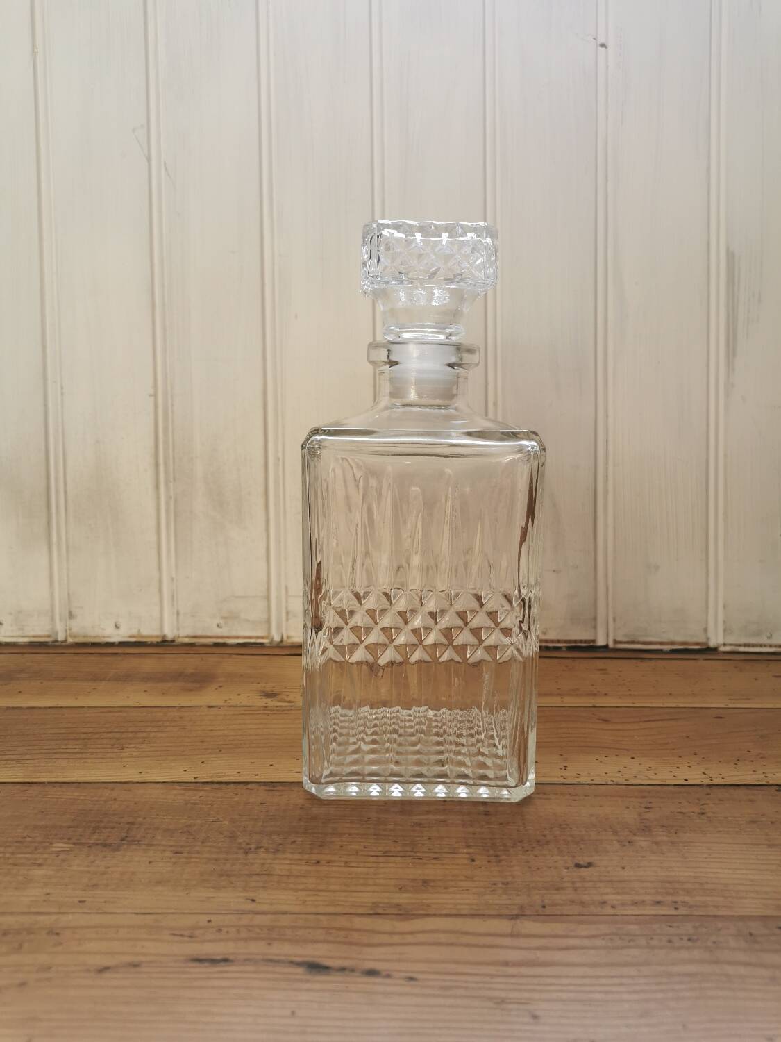 Vintage whiskey decanter