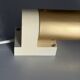 Simple wall light in plexiglass and metal by ERCO, 1970s, Germany.
