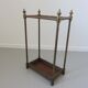 Umbrella rack in brass of the 1900s