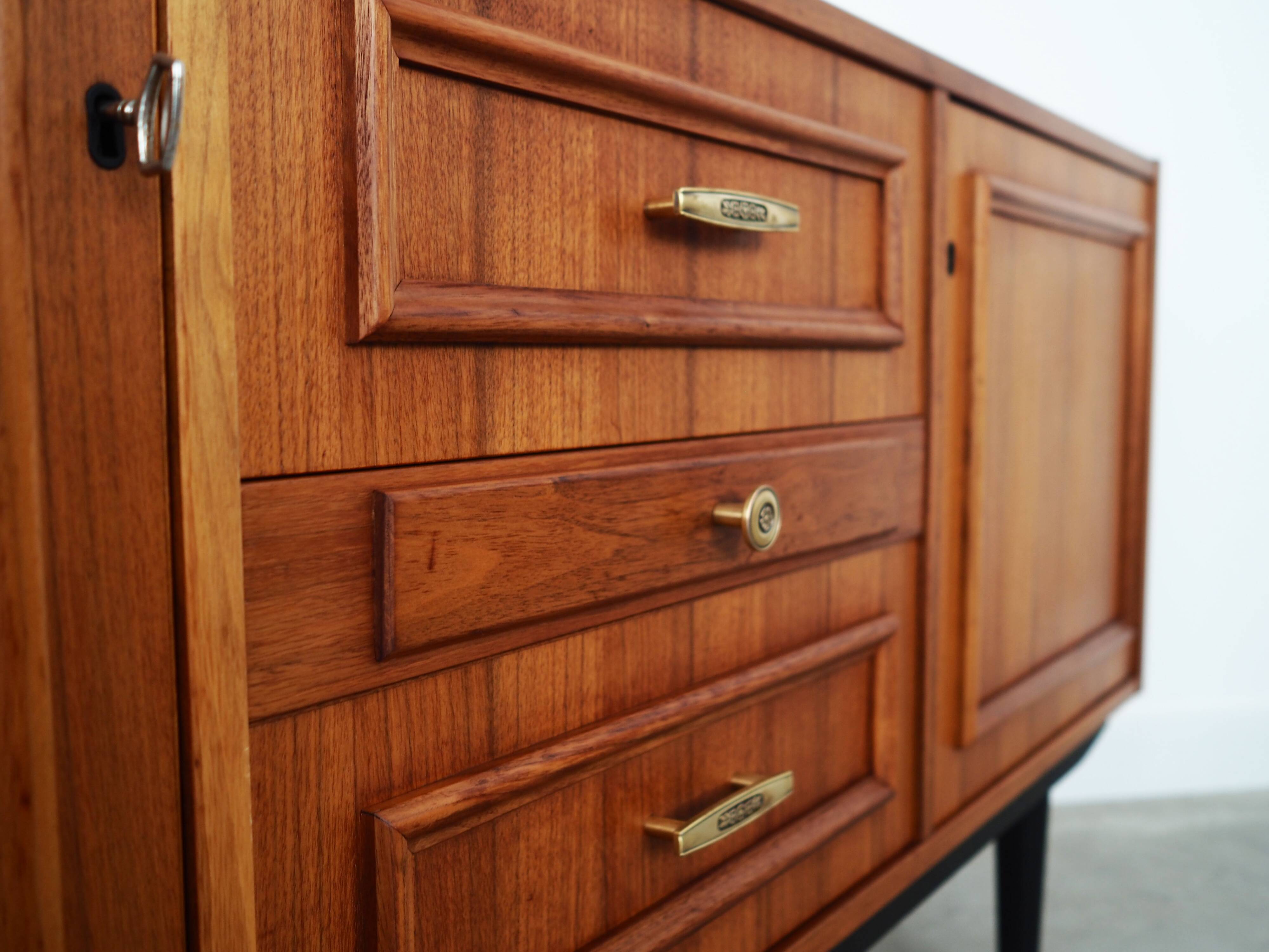 Teak sideboard, Danish design, 1970s, production: Denmark