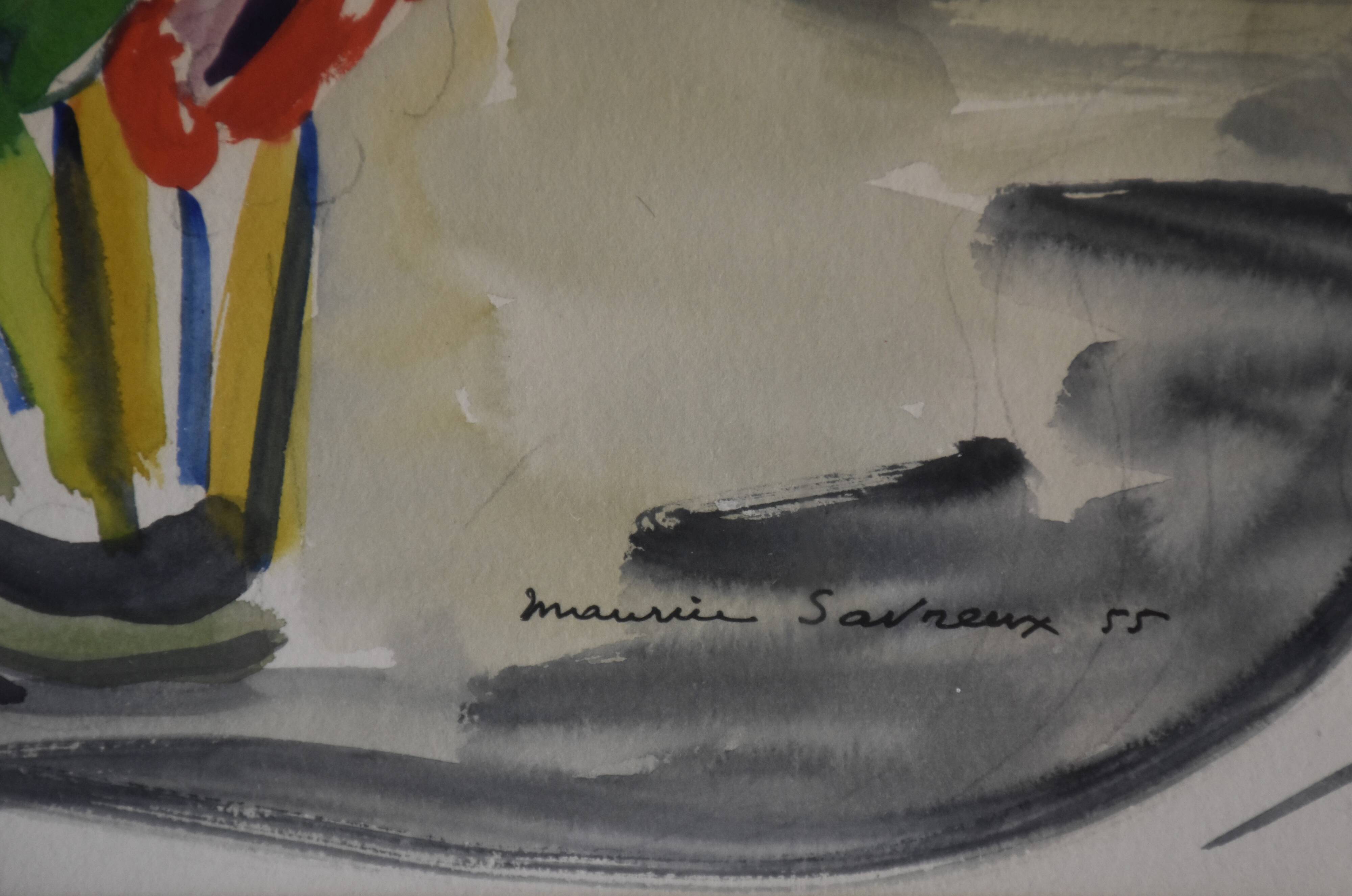 Maurice Savreux, Bouquet of Flowers (1955)