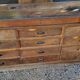 Former grocery counter from the 1900s 14 drawers