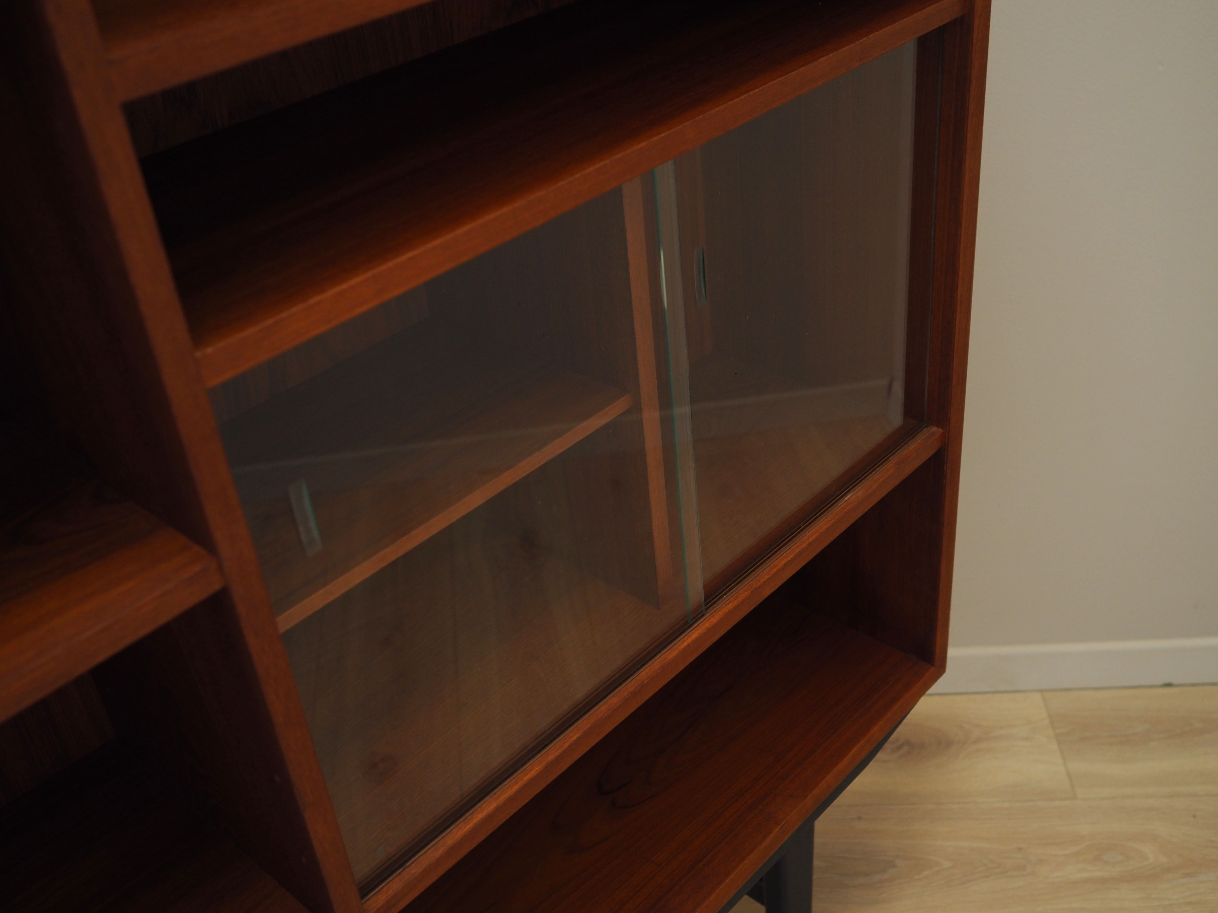 Teak bookcase, Danish design, 1970s, production: Denmark
