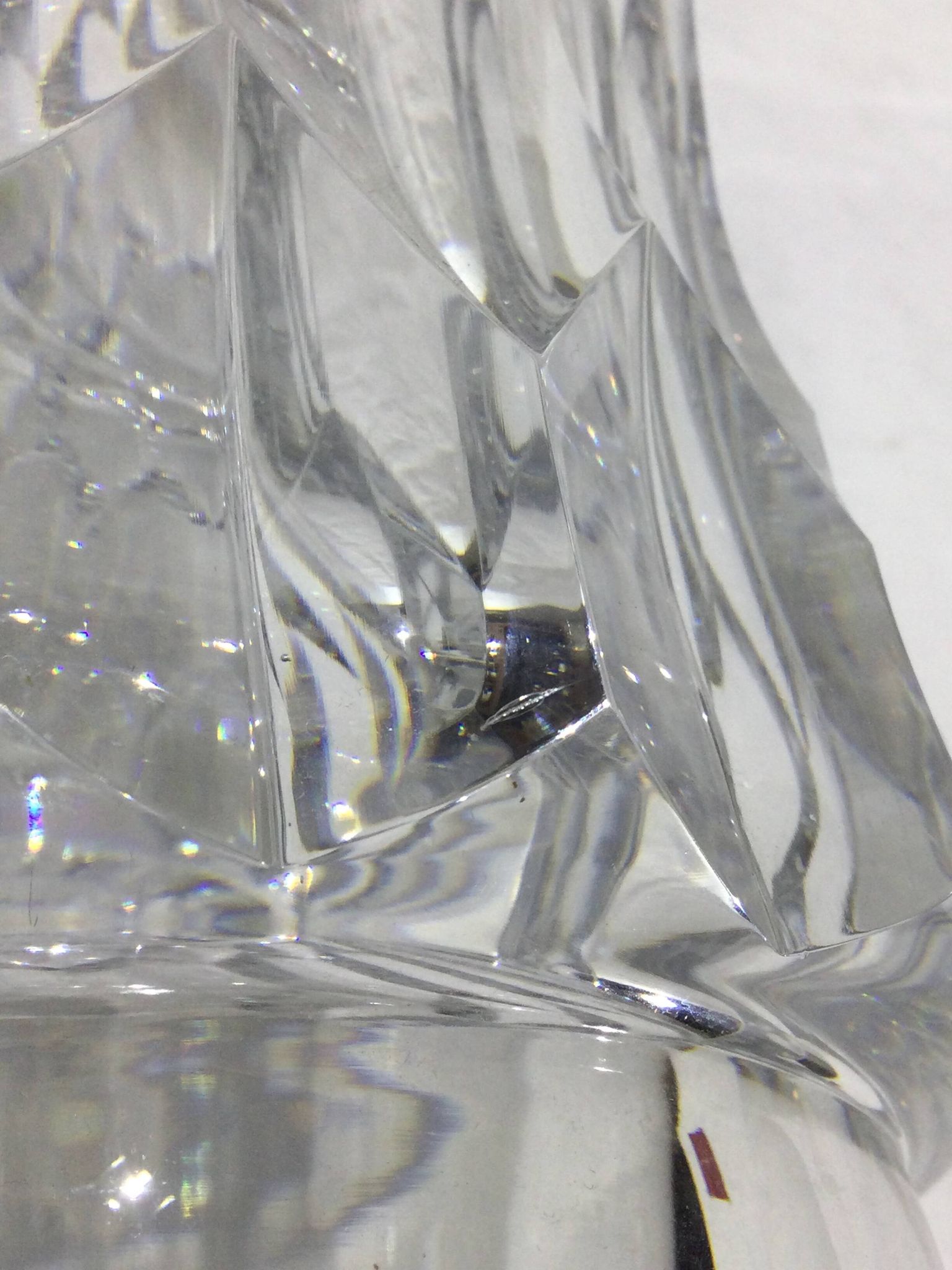 Baccarat - grand vase en cristal