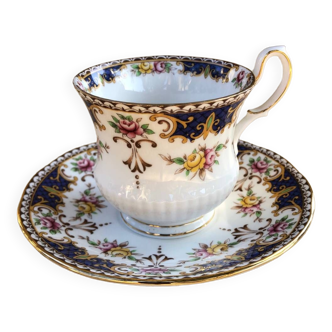 Queen's china coffee cup and saucer