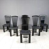 Post modern dining chairs by Pietro Costantini, 1980s, set of 6
