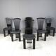 Post modern dining chairs by Pietro Costantini, 1980s, set of 6