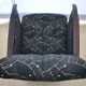 1/2 Tres beaux fauteuils originaux des années 50 ailes de chauve souris