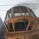 Empire style mahogany birdcage