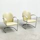 Pair lounge chairs model 414 by WH Gispen model 414