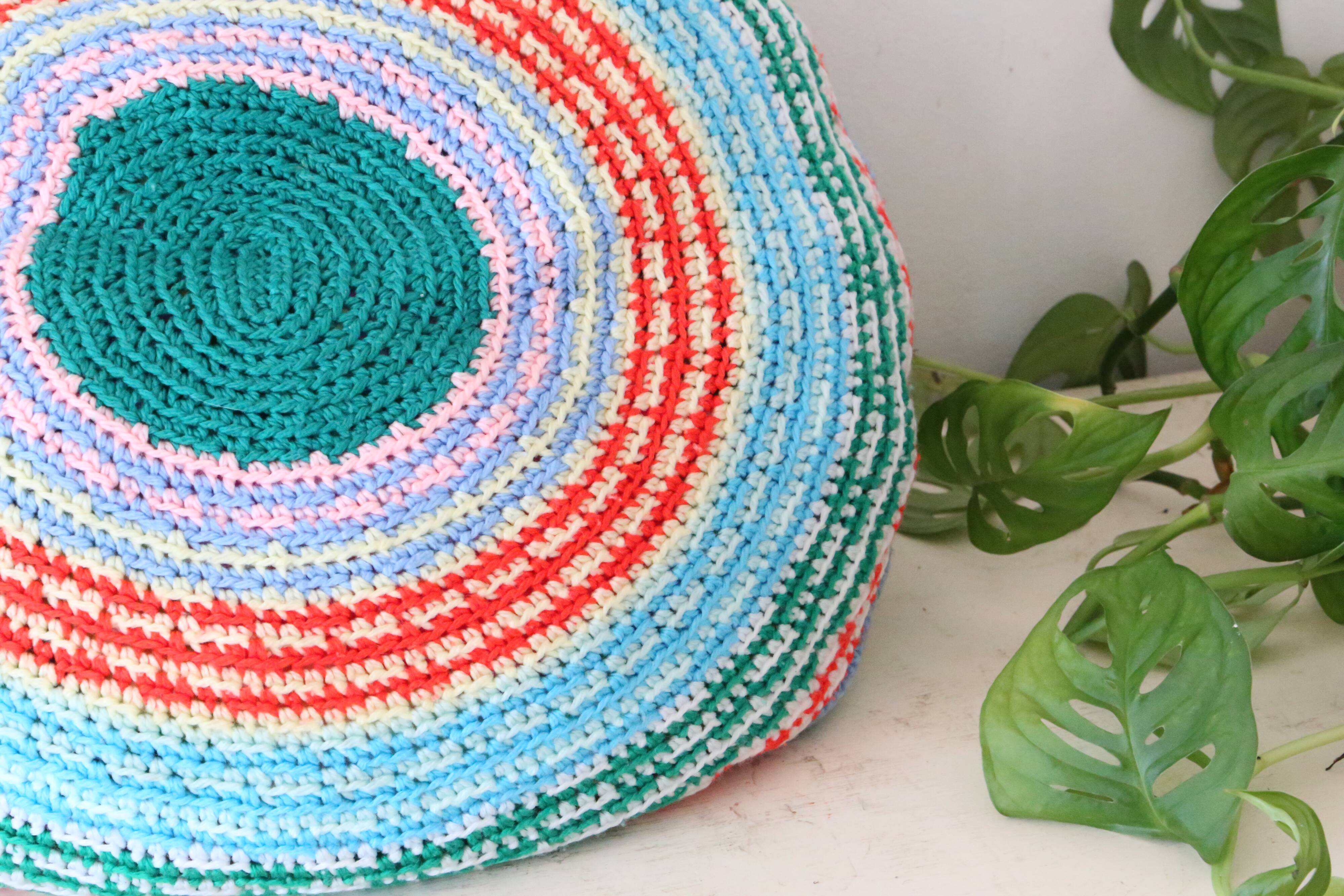 Vintage cushion, handmade