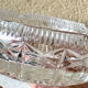 Bohemian crystal ashtray Bleikristall West Germany 60s