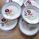 dessert plates x6 from the French factory of Onnaing (191110)