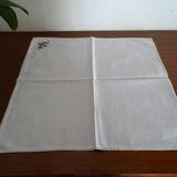 6 old embroidered napkins