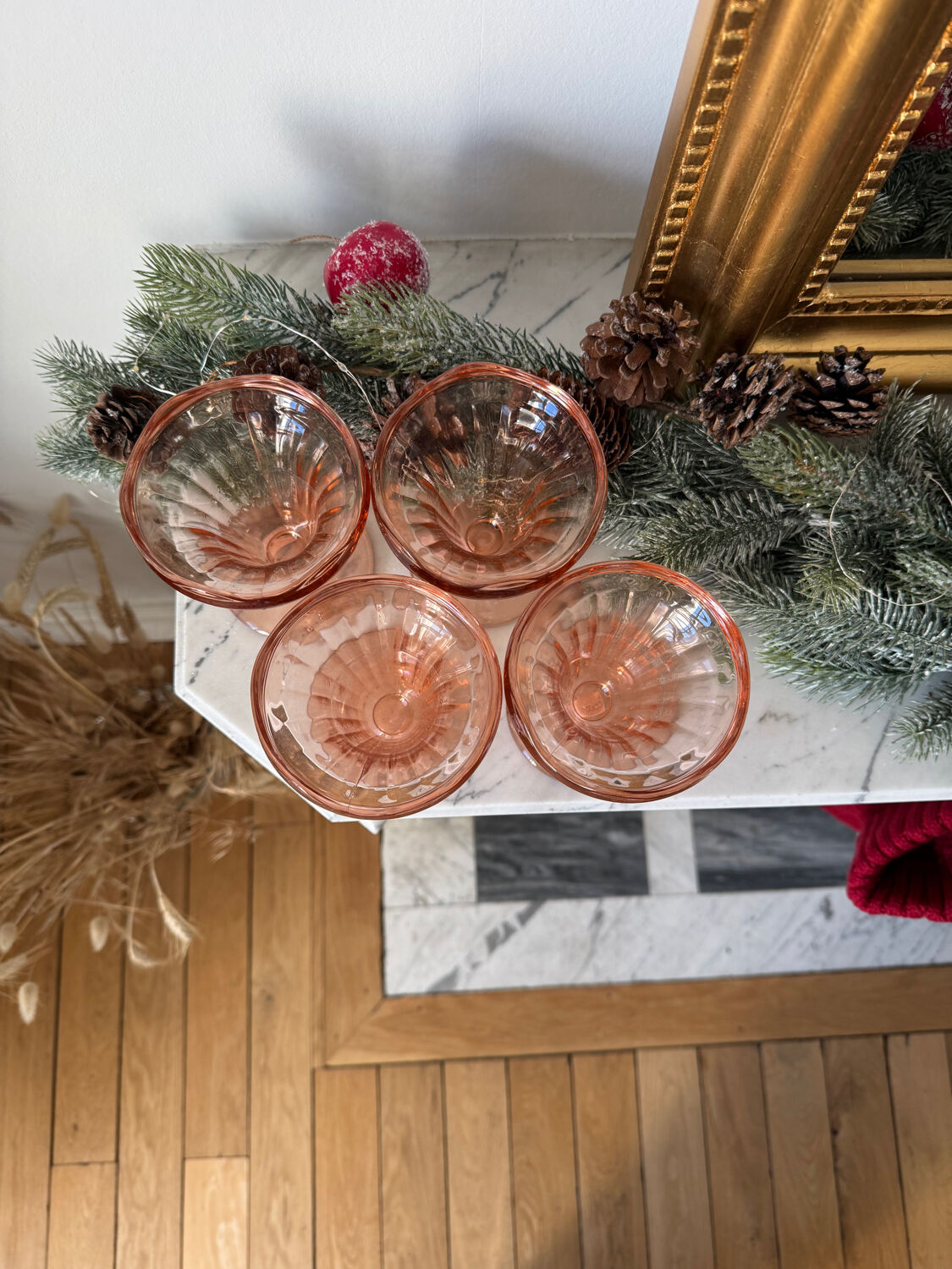 Set of 4 Rosaline bowls