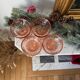 Lot de 4 coupes rosaline