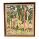 Swedish Oil on Panel – “Forest” by Bertil Lundgren (1900–1979)