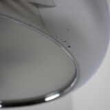 Functionalist chrome Pendant UFO by Josef Hurka for Napako, 1930s