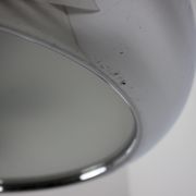Functionalist chrome Pendant UFO by Josef Hurka for Napako, 1930s