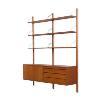 Scandinavian modular bookcase solid wood