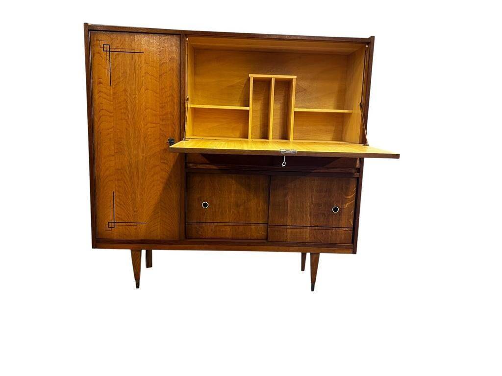Armoire / secrétaire / meuble bar vintage en bois