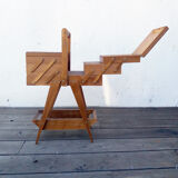 Light wood sewing bakset