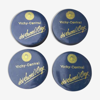 Vichy metal pellet boxes