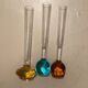 Set of 3 small antique vases