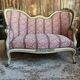Antique Louis XV style bench – Napoleonic III period – 110 cm