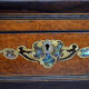 Victorian jewellery box in amboyna